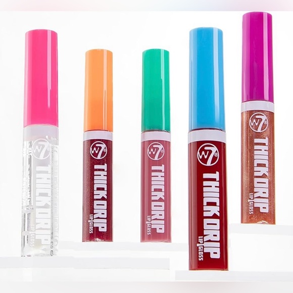 W7 All My Kisses Lip Gloss Set - Vibrant Shades - Picture 2 of 3